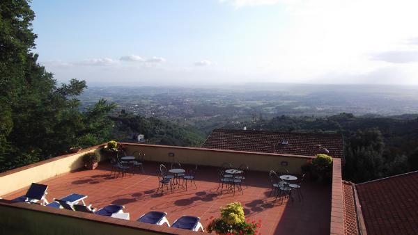 Dachterrasse des Hotel (auch Albergo) Bellavista